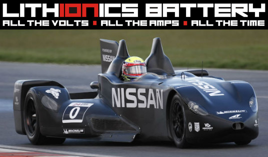 Lithionics Battery is the OFFICIAL Battery for the NISSAN DELTAWING RACE TEAM